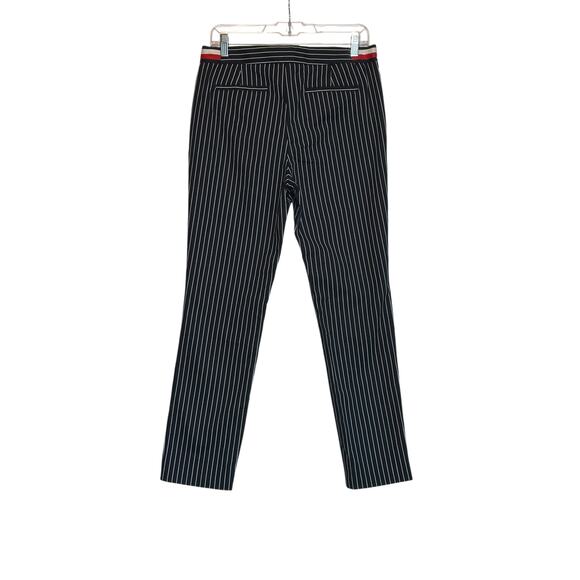 Tommy Hilfiger navy blue white stripes pants size 8 - Picture 10 of 11